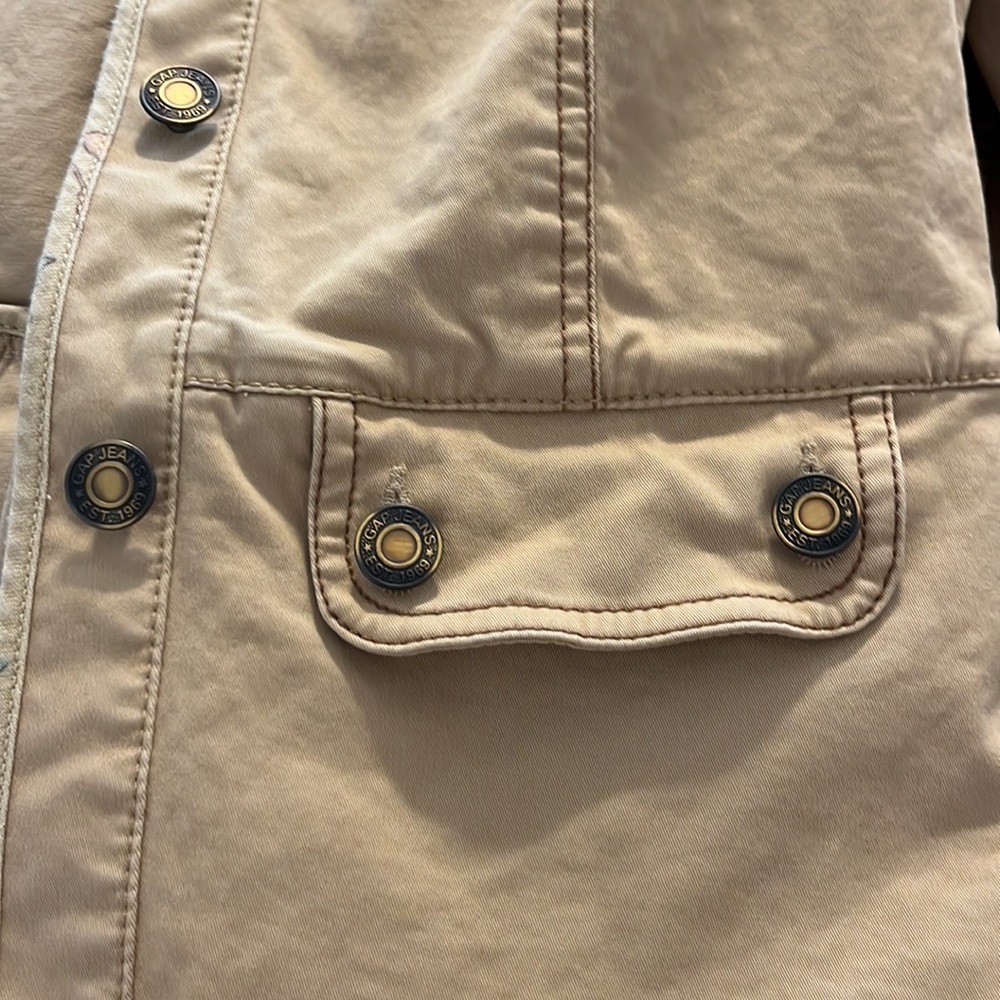 Gap Fitted Tan Jacket - image 7